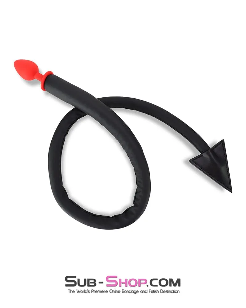 0338M-SIS      You Little Sissy Devil Butt Plug with Devilish Tail