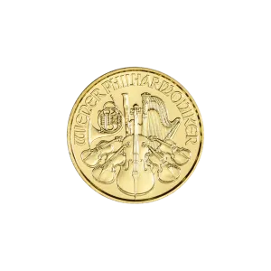 1/10 oz Austrian Gold Philharmonic Coin (Random Year)