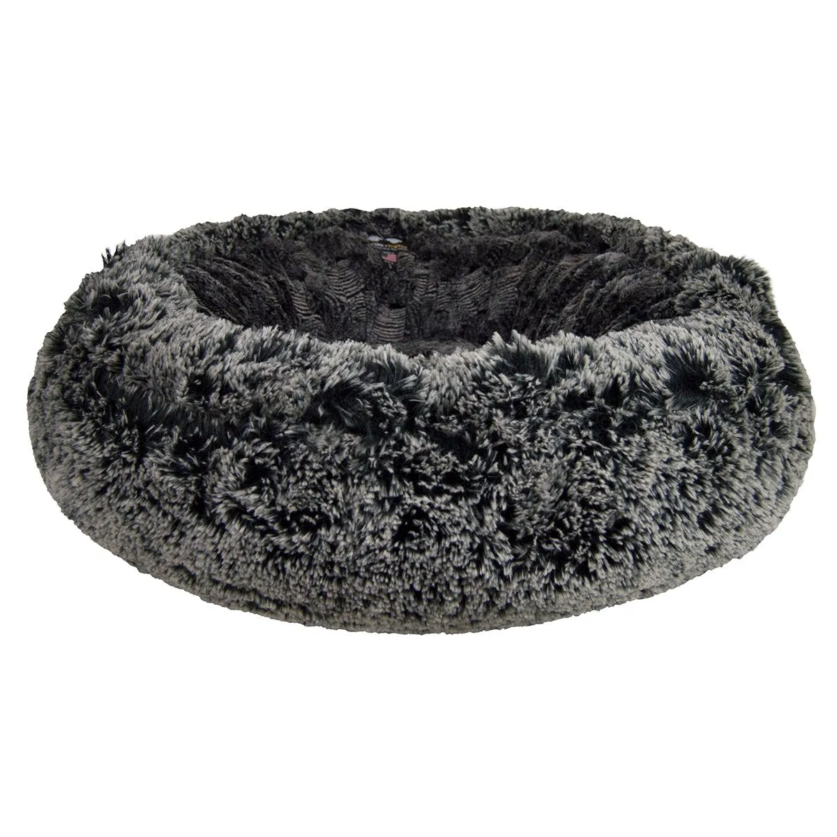 Bagelette Dog Bed Midnight Frost/Arctic Seal