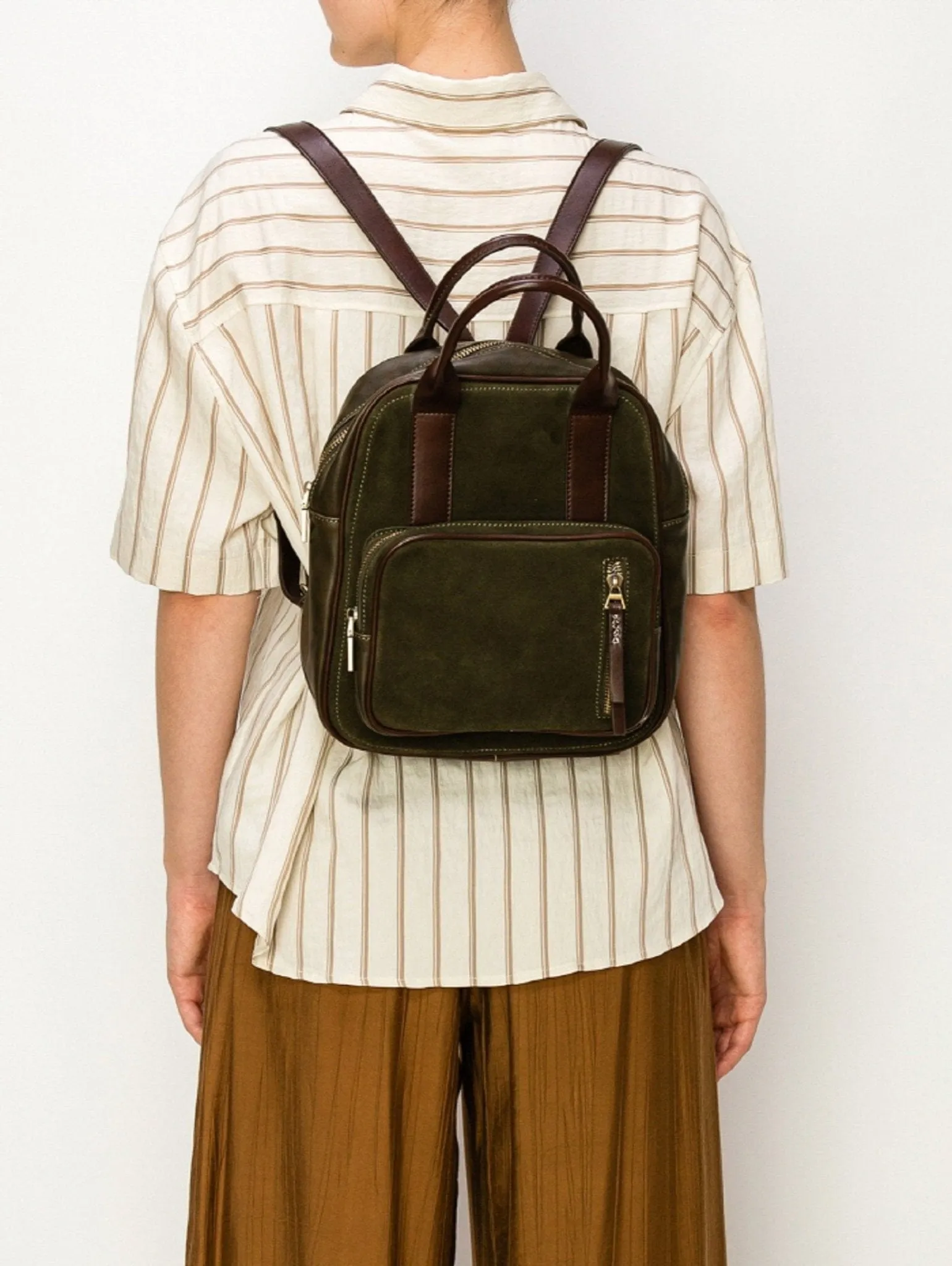CJF121 Sharon Suede Backpack