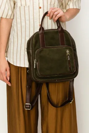 CJF121 Sharon Suede Backpack