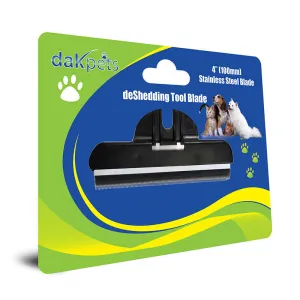 Premium DakPets Deshedding Replacement Comb for Effortless Pet Grooming - Reduces Shedding and Removes Loose Fur