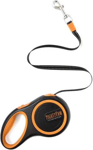 Durable and Reflective Retractable Dog Leash by Mighty Paw