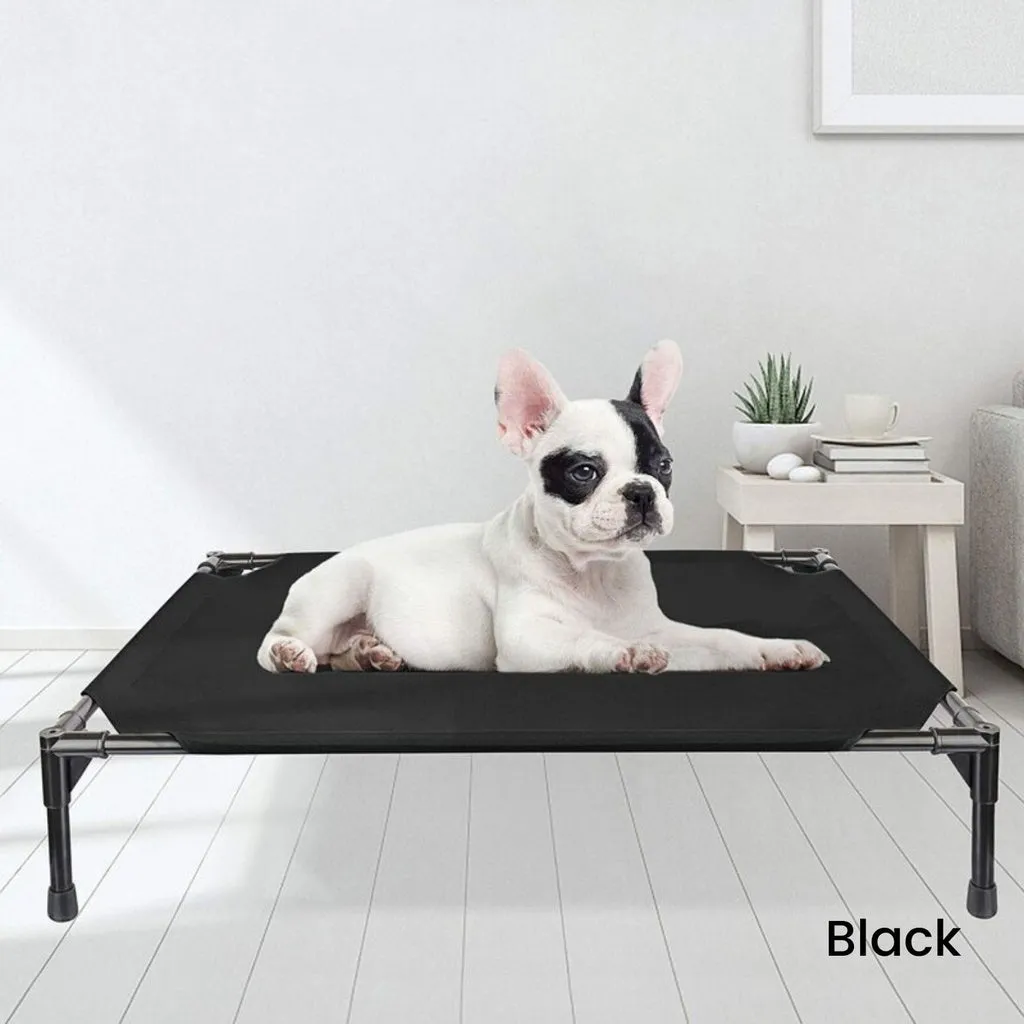 Durable Elevated Dog Bed, XL, Cool Mesh, Floofi