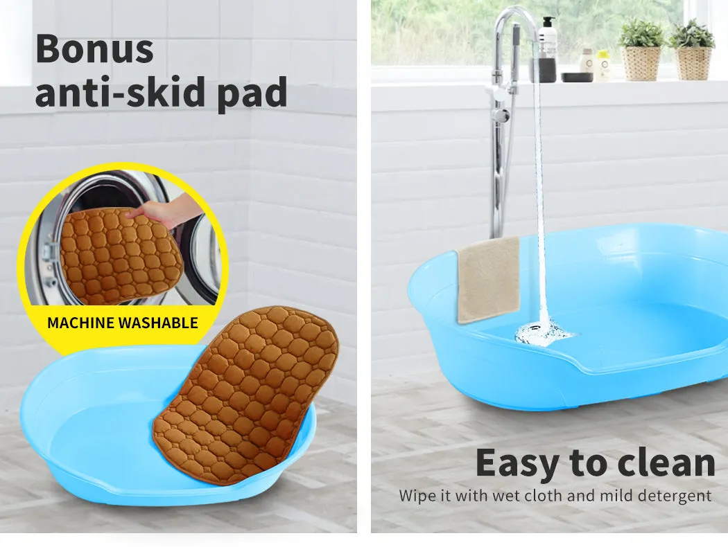 Durable Washable Plastic Dog Bed with Anti-Skid Pad