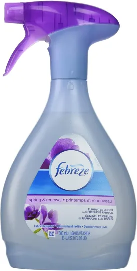 Febreze Fabric Refresher 27 Fl Oz. (Pack of 2) (Spring & Renewal)