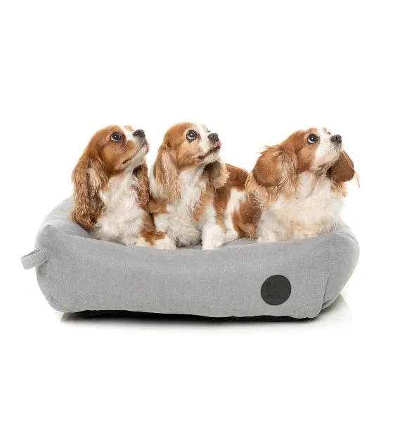 FuzzYard The Lounge (Stone Grey) Dog Bed