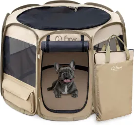 FXW Gotent Dog Playpen Designed for Indoor/Outdoor/Travel Use, Suitable for Puppy and Small Dogs, Portable & Foldable, 36 inchPatent Pending