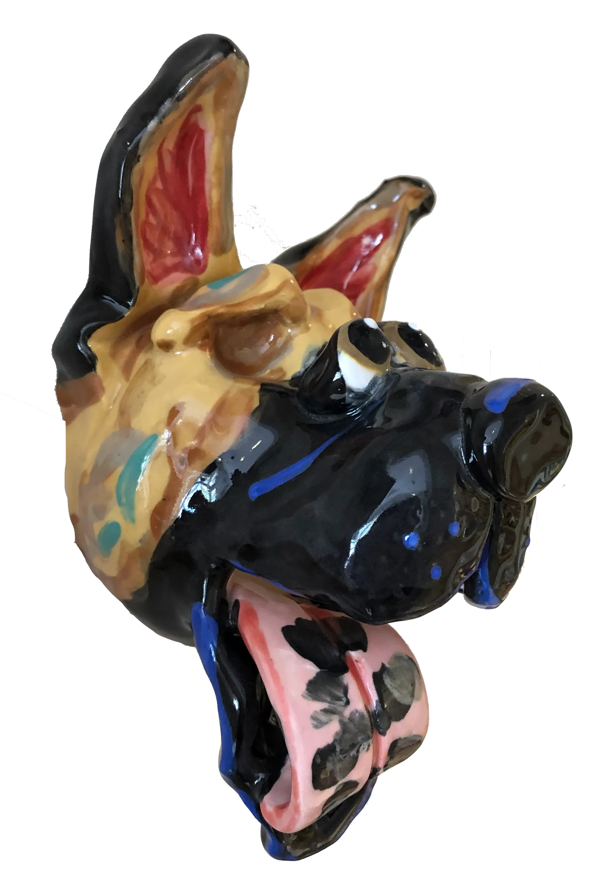 German Shepherd Wall Sculpture
