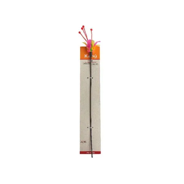 Kanu Pet Interactive Feathered Wand Cat Toy