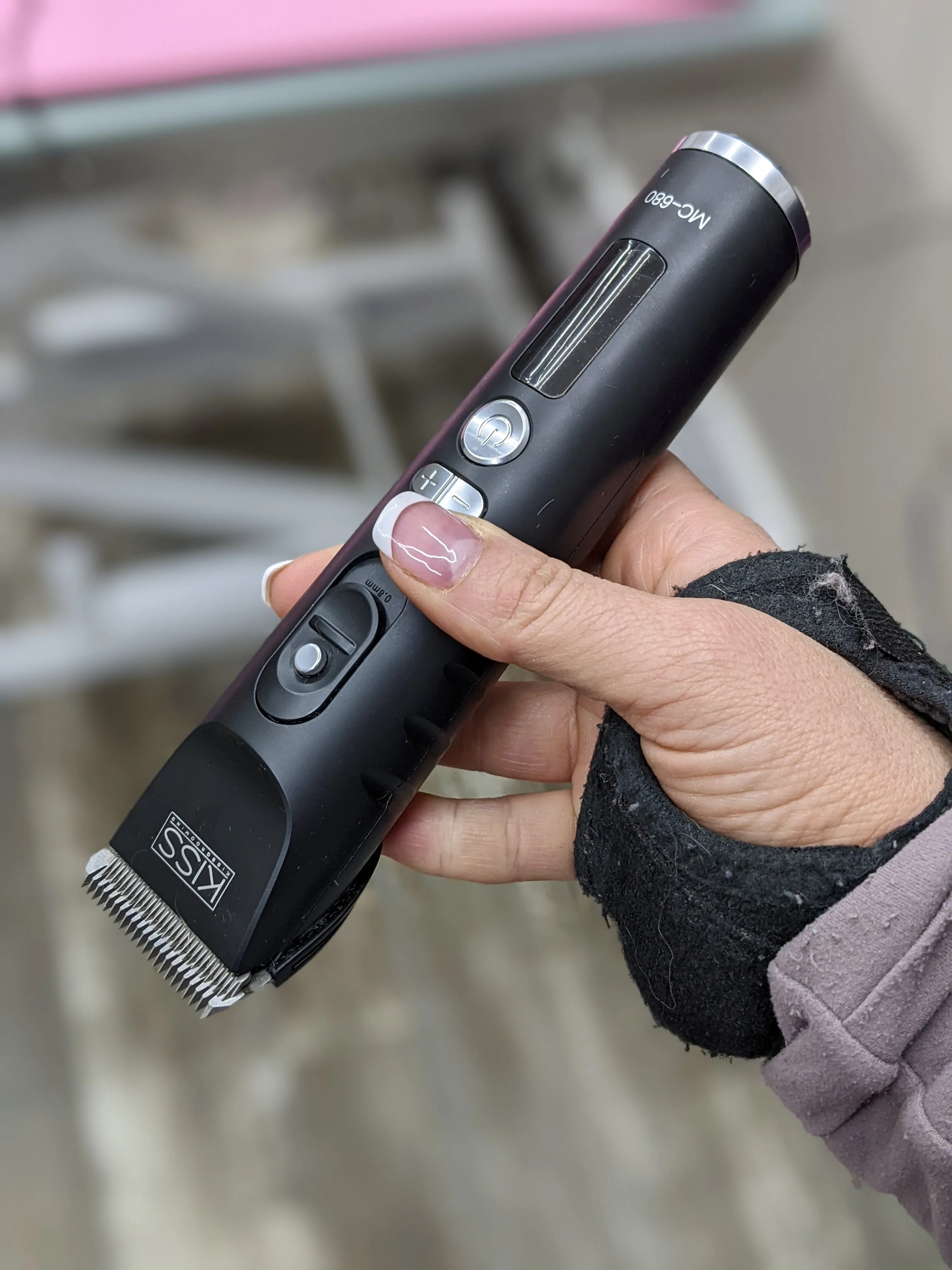 KISS cordless pet clipper