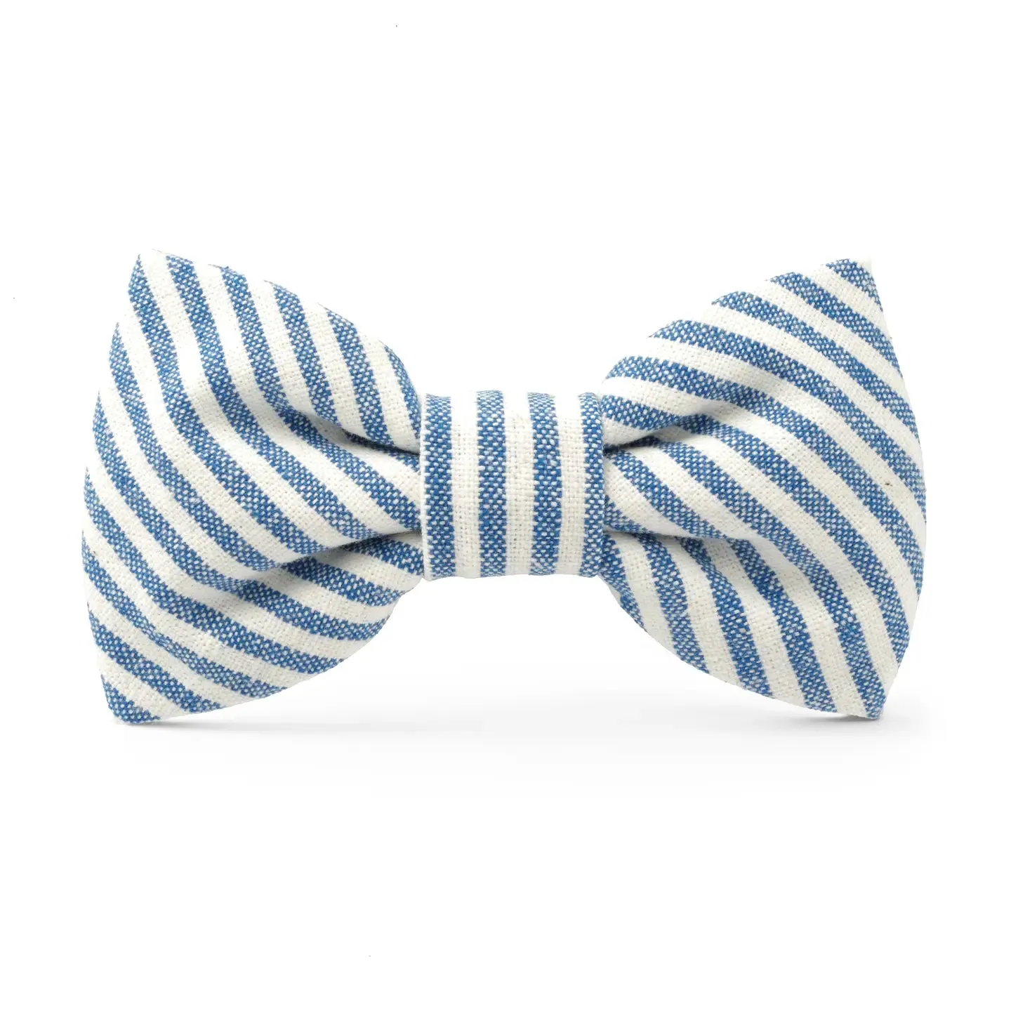 Lake Stripe Dog Bow Tie