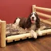 Lakeland Mills Cedar Log Medium Pet Bed