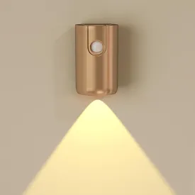 LED Night Light Stick on Wall, 3000K 4000K 6500K Color Temperatures, Rechargeable 1200mAh Battery Operated, Dimmable Motion Sensor Night Lights for Indoor/Hallway/Staircase/Travel 1Pcs