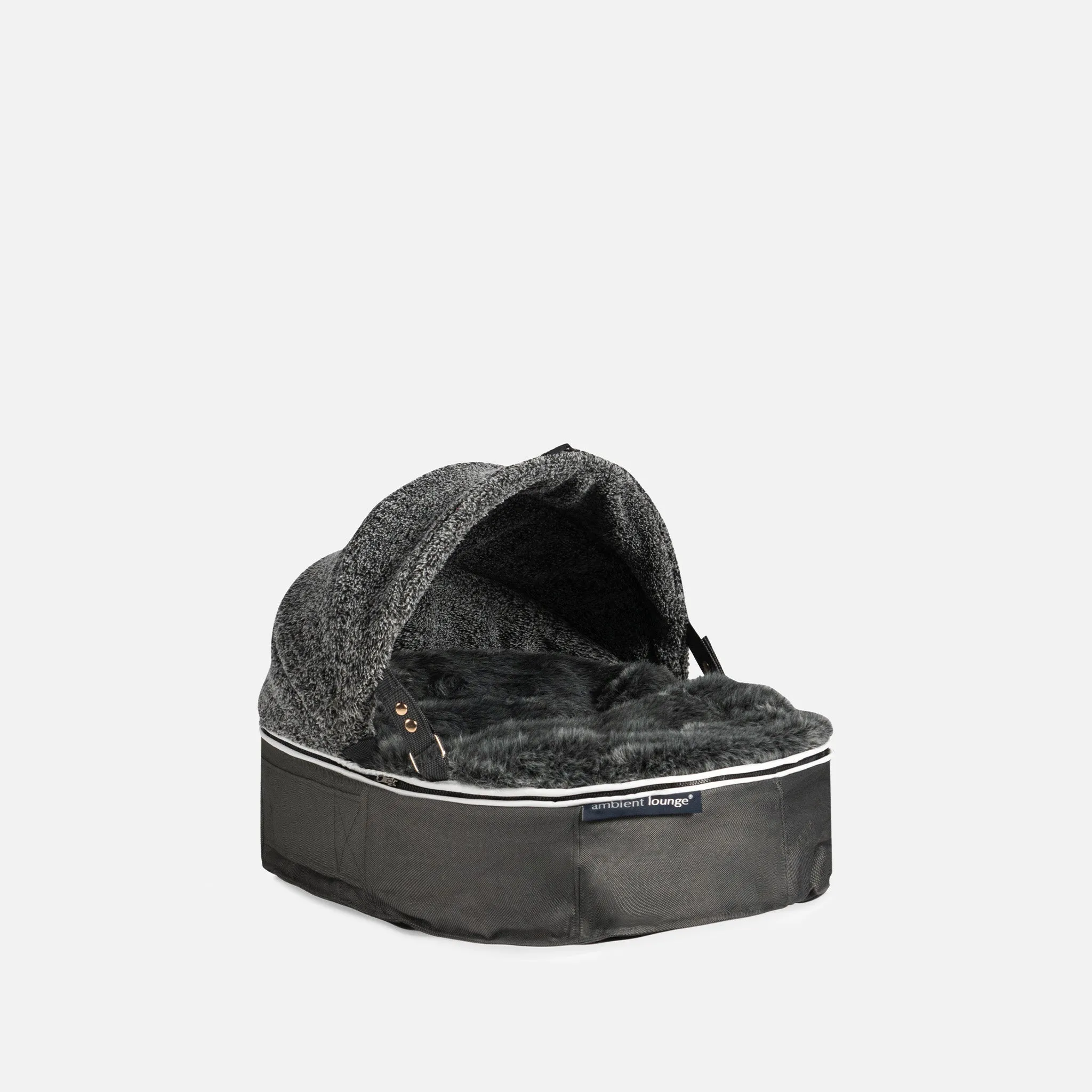 Luxury Cat Bed with Hoodie - Interior/Outdoor