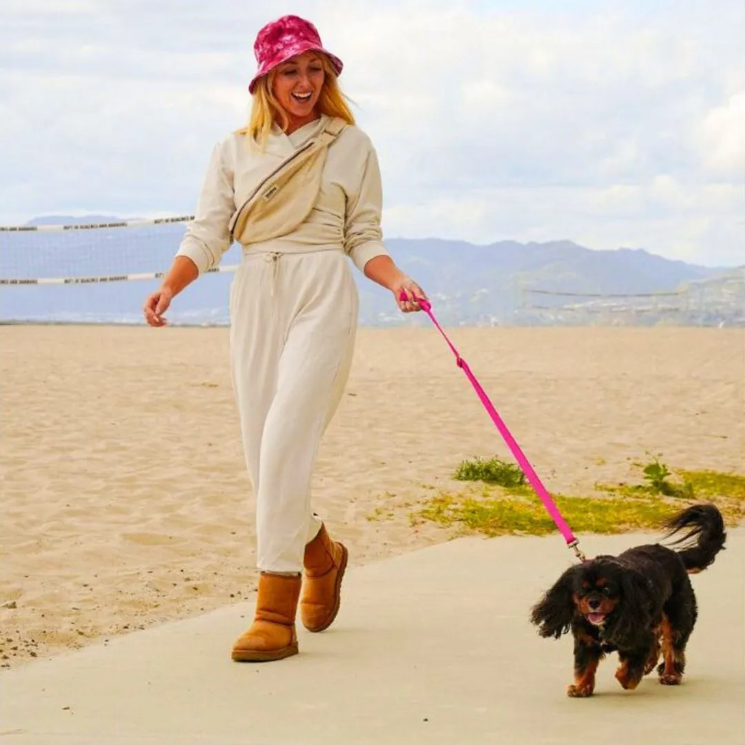 Malibu Sunset Sustainable Hemp Cotton Adjustable Dog Leash