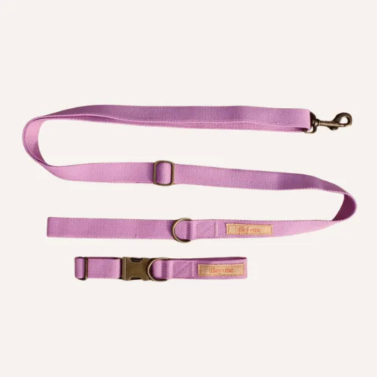 Malibu Sunset Sustainable Hemp Cotton Adjustable Dog Leash