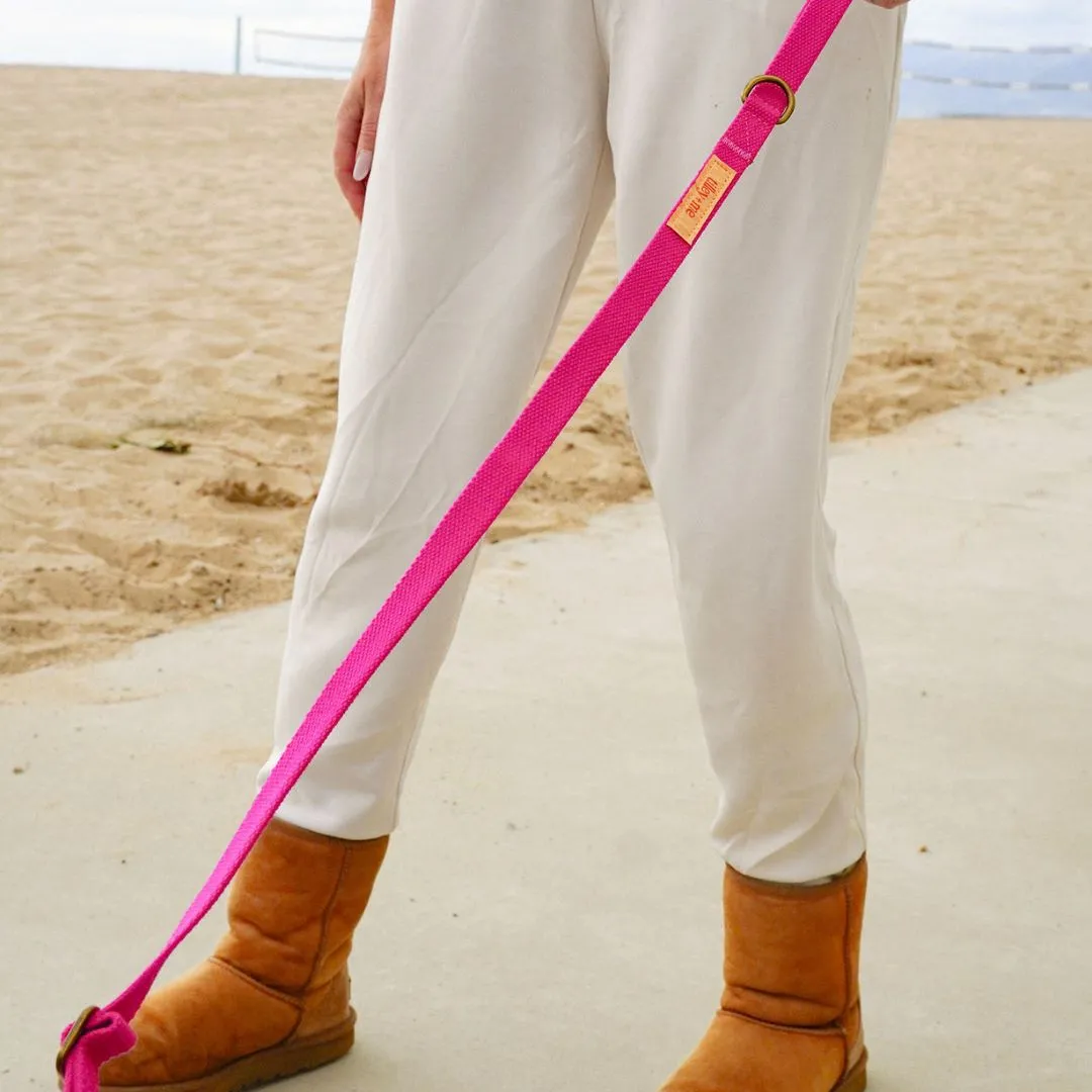 Malibu Sunset Sustainable Hemp Cotton Adjustable Dog Leash
