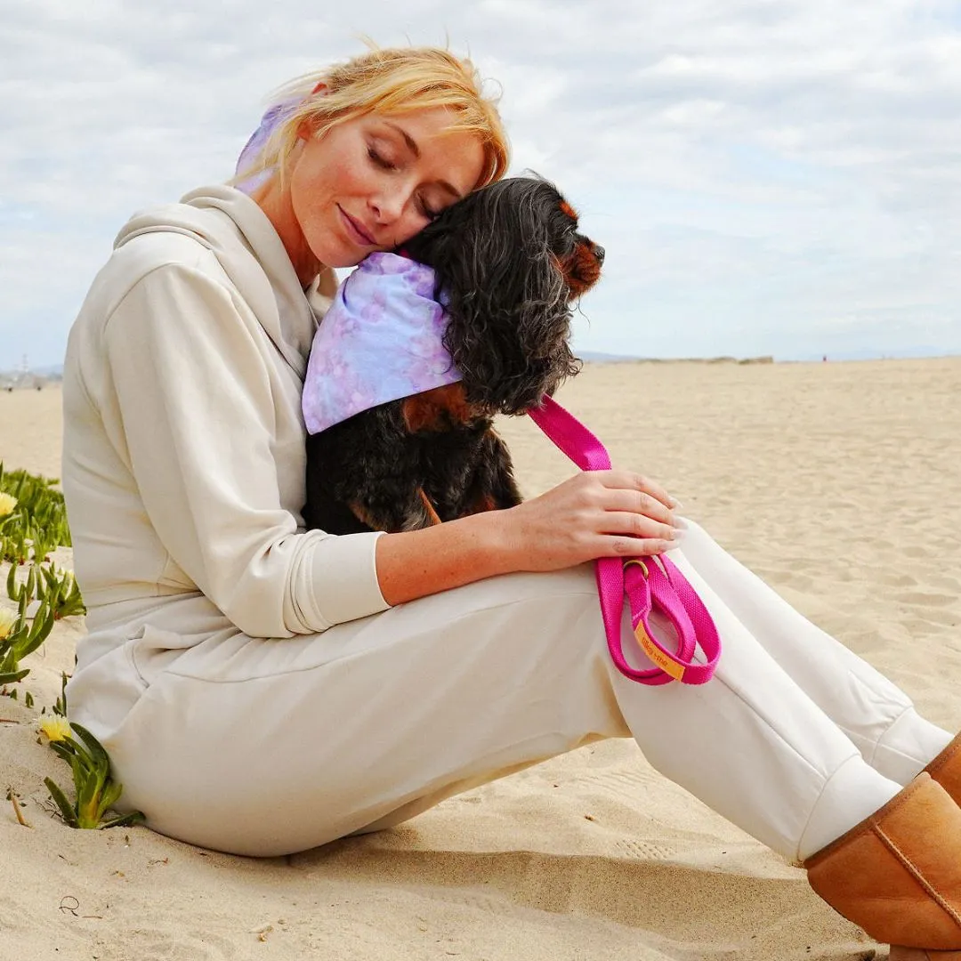 Malibu Sunset Sustainable Hemp Cotton Adjustable Dog Leash