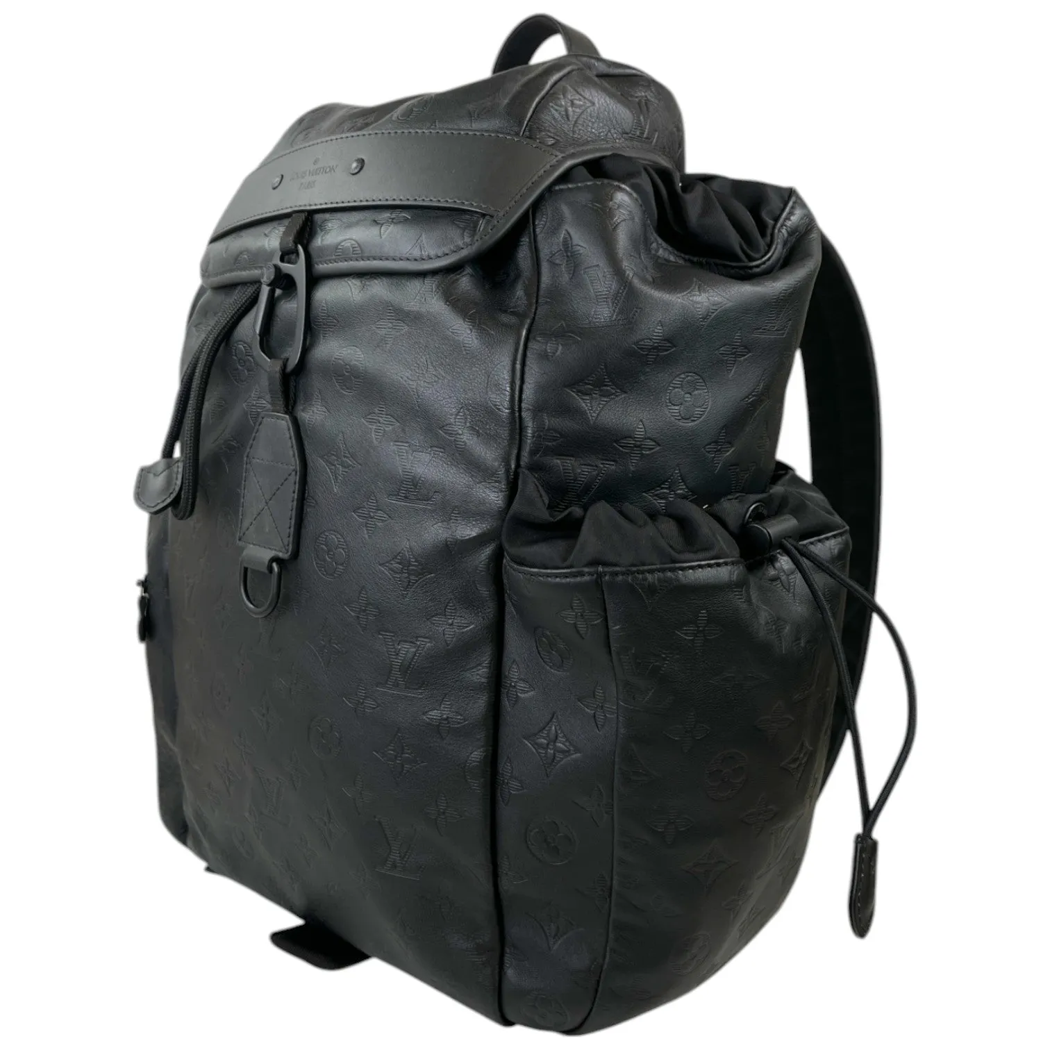 Men's Monogram Shadow Discovery Backpack Black