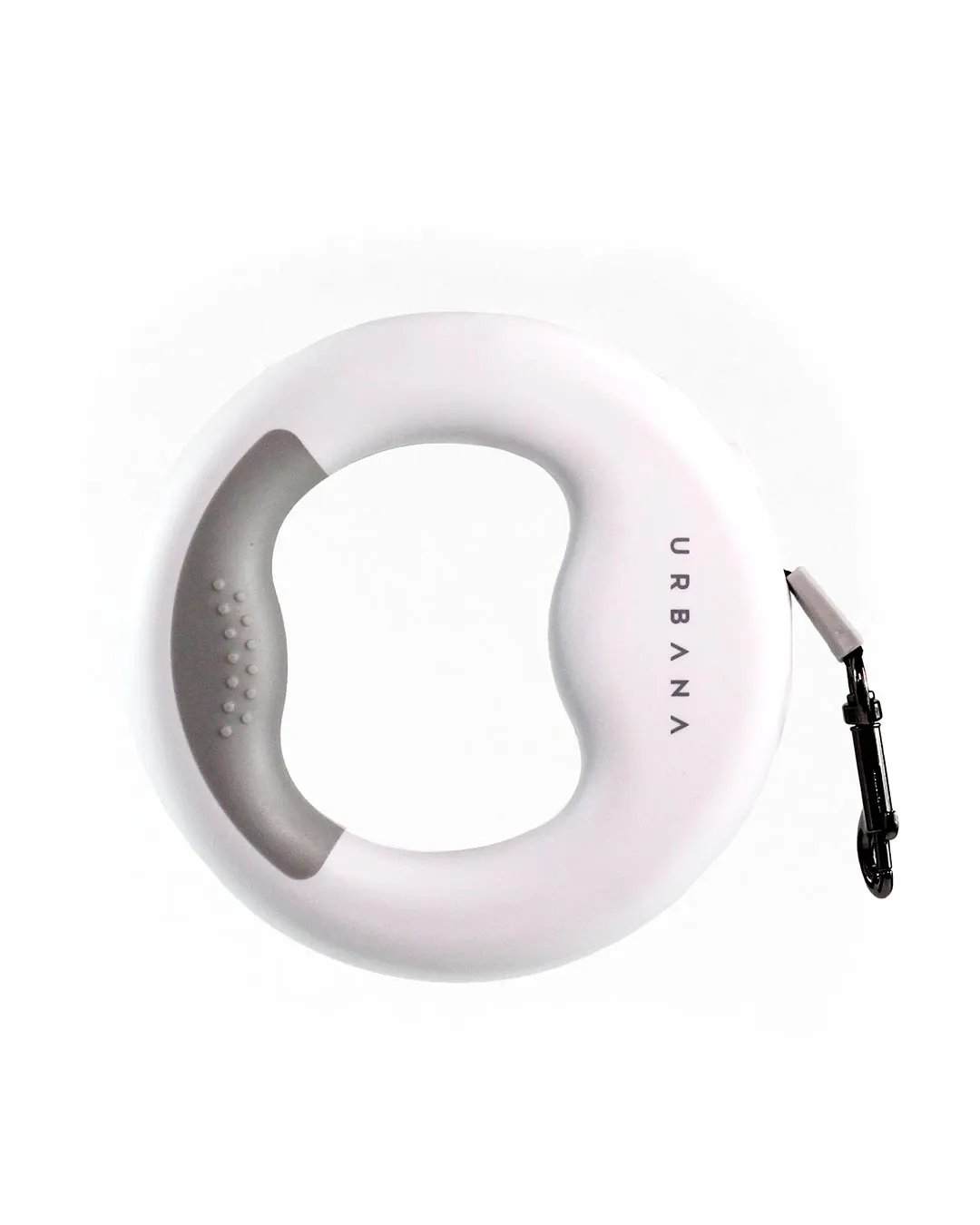 Milk White Retractable Dog Leash