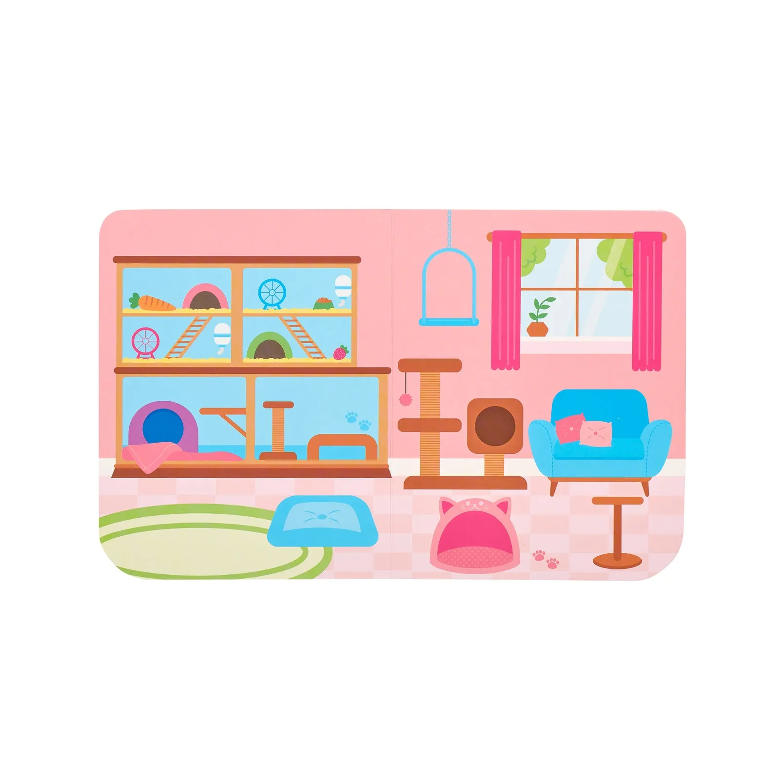 Ooly Play Again Mini Onderweg Activiteiten Kit - Dierenspeelland