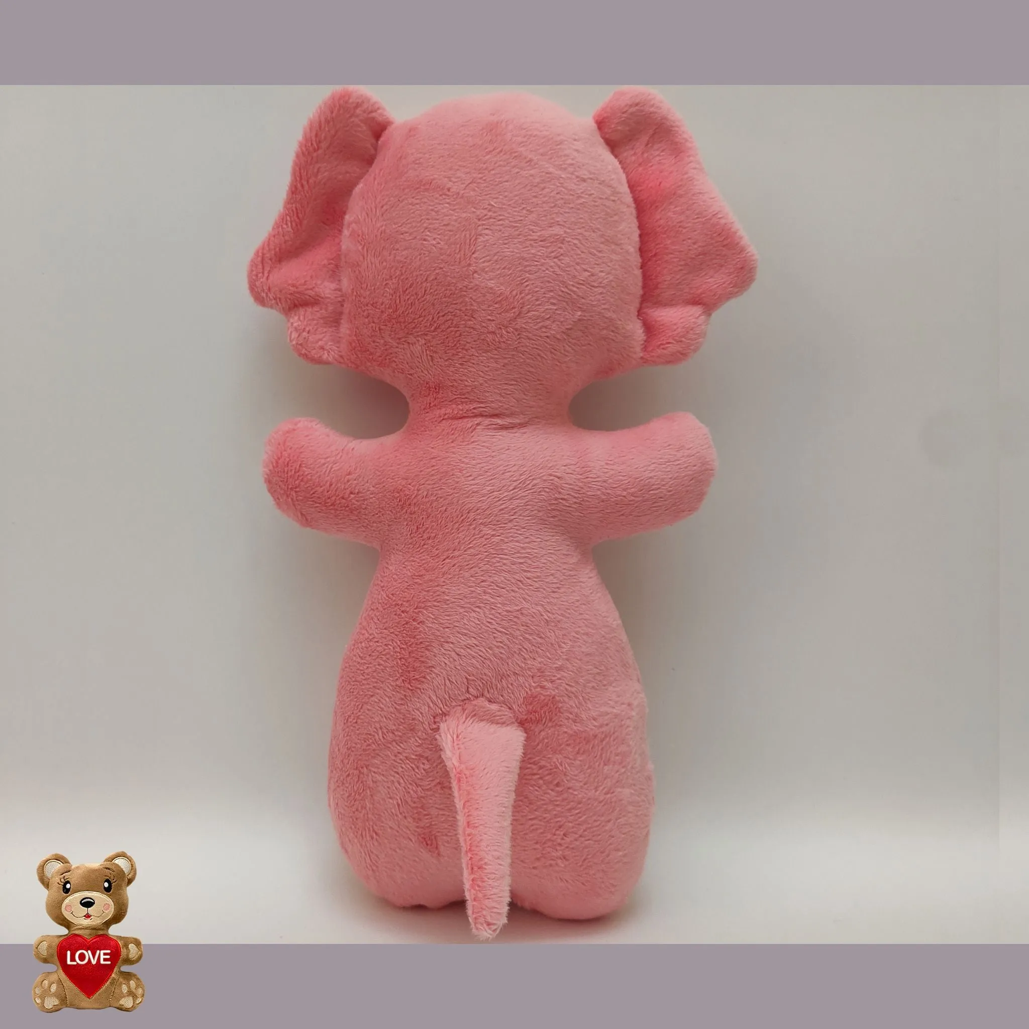 Personalised Cute Elephant Stuffed toy ,Super cute personalised soft plush toy, Personalised Gift