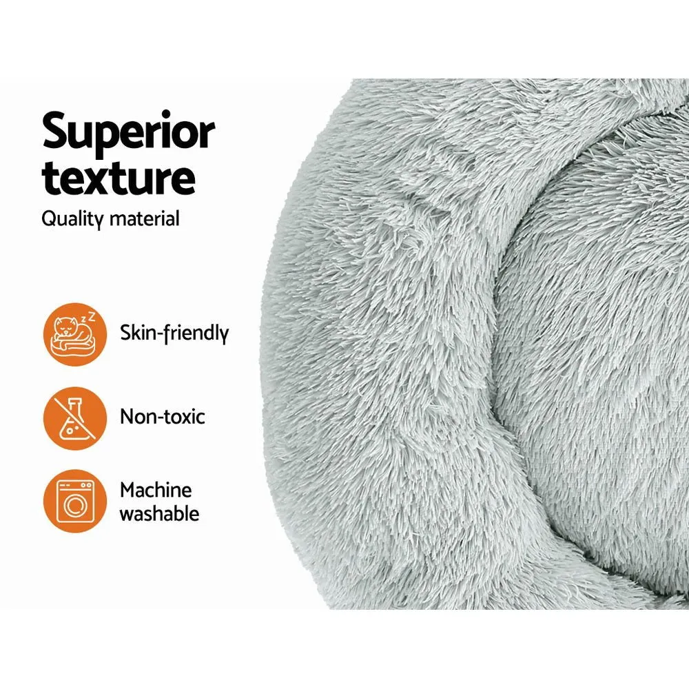 Pet Bed Dog Bed Cat Large 90cm Light Grey