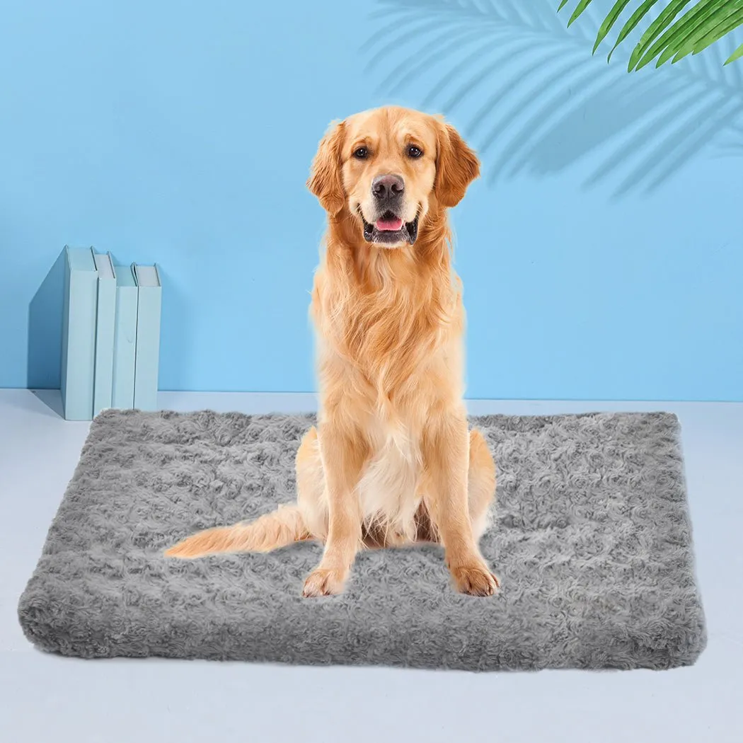 Pet Bed Dog Beds Bedding Soft Warm Mattress Cushion Pillow Mat Velvet L