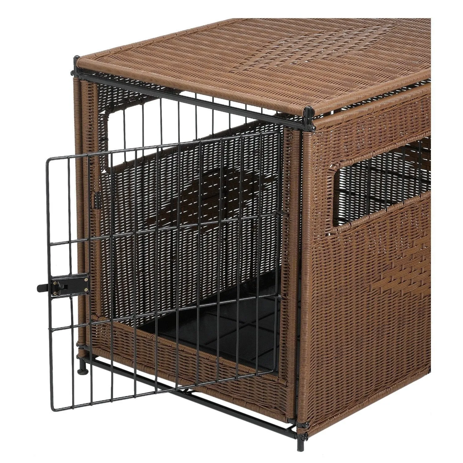 Pet Residence Rhino Wicker Dog Crate