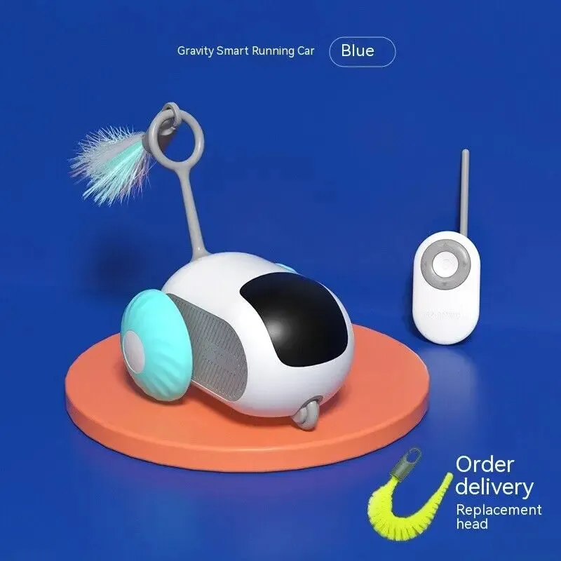Playful Interactive Cat Chase Toy Car
