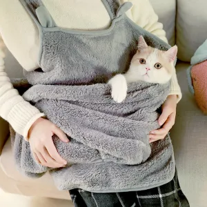 Plush Shoulder Pet Backpack / Mochila de peluche para mascotas