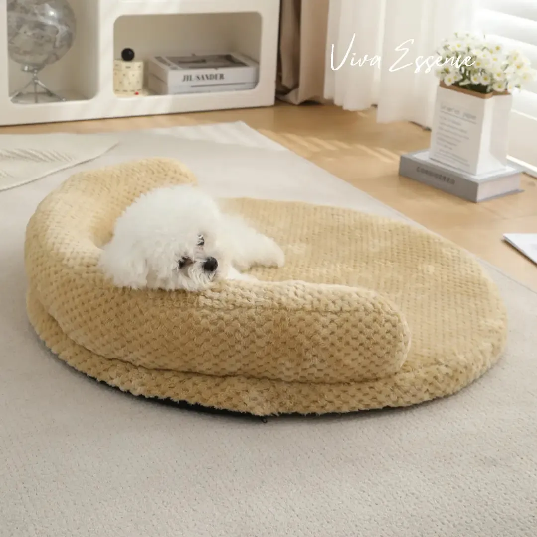 PlushNest Deluxe Orthopedic Pet Bed