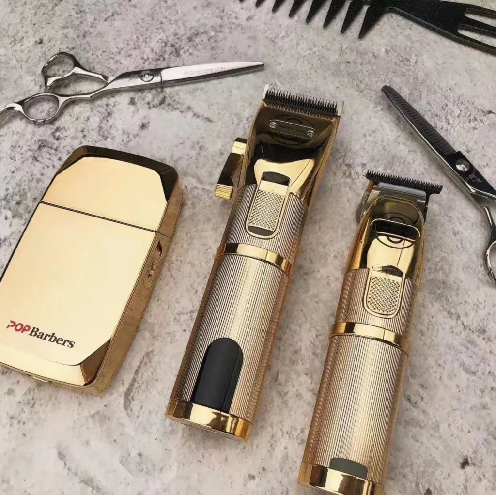 Professional Mens Hair Clipper and Trimmer - Pop Barbers P800, P700, P600 Hair Cutting Machine for Precision Finishing