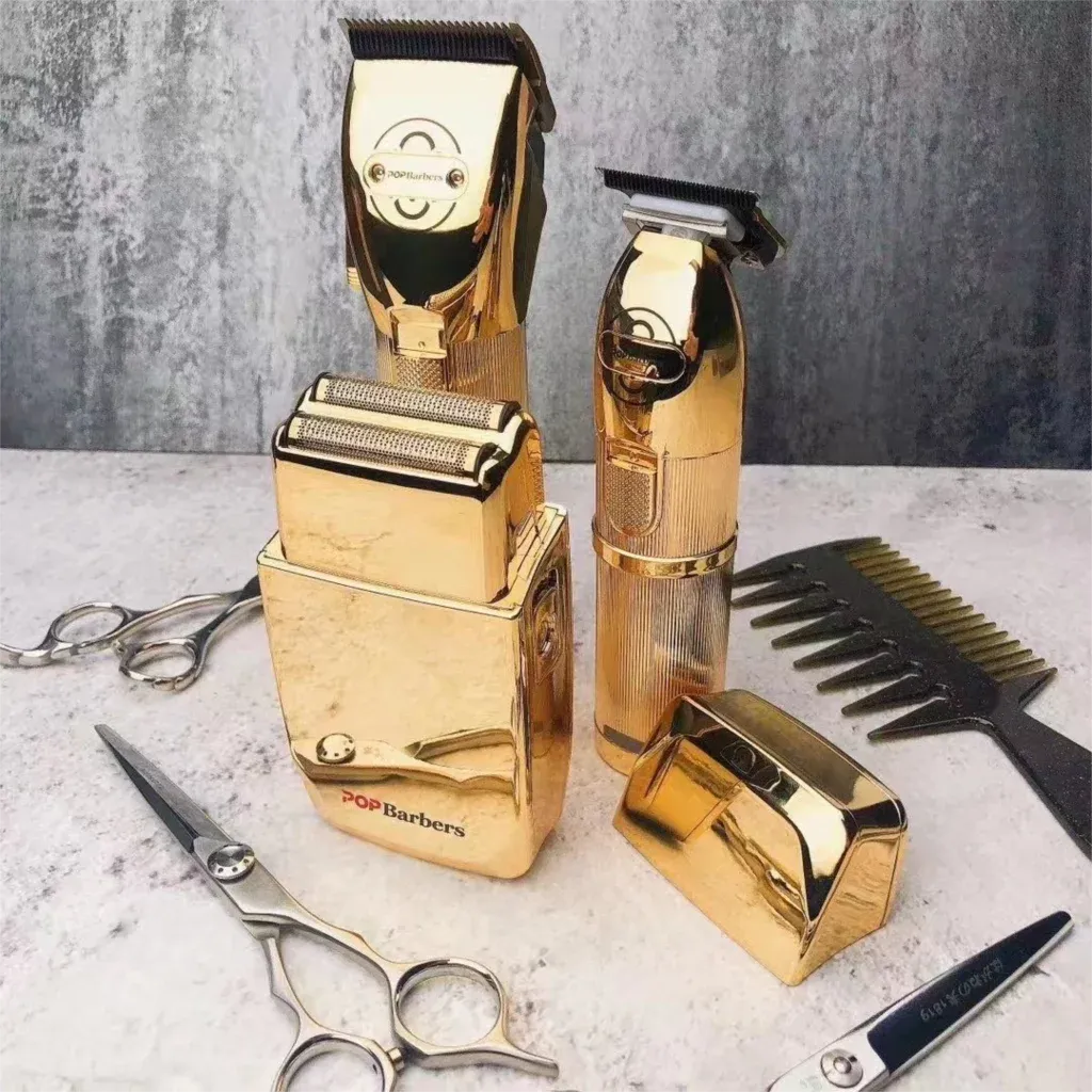 Professional Mens Hair Clipper and Trimmer - Pop Barbers P800, P700, P600 Hair Cutting Machine for Precision Finishing