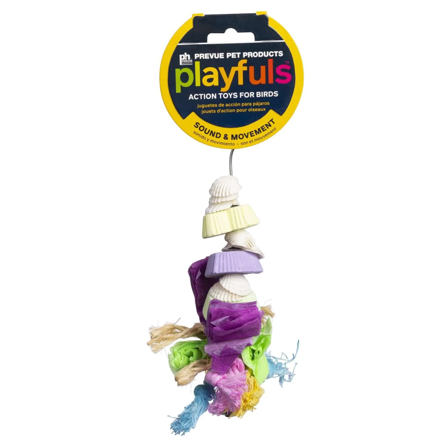 Prevue Pet Playfuls Cookies & Knots Bird Toy