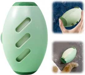 Reusable Silicone Lint Roller, 2025 Upgraded Washable Sticky Roller Powerful Adhesion for Pet Hair and Dust Removal, Portable Home Travel Lint Roller for Clothes Bed Sofa (1, Green)