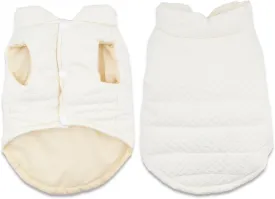 Soft Warm Small Dog Coats Lightweight Pet Dog Winter Jackets for Small Medium Dogs Puppy Cold Weather Coat Pet Clothes, Beige, Small