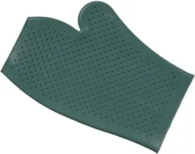 Tough 1 Rubber Grooming Gloves, Hunter Green