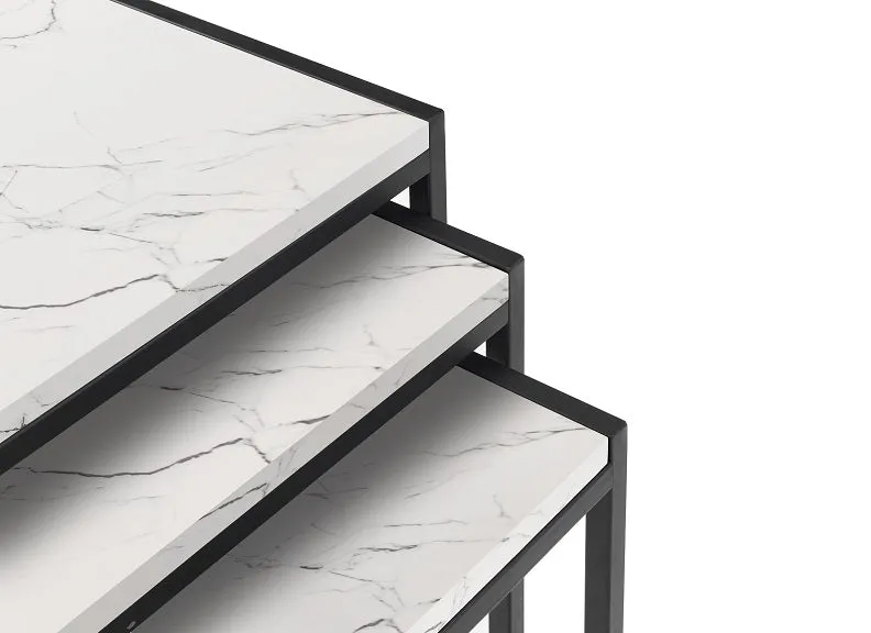 Tribeca Marble Nest Of Tables