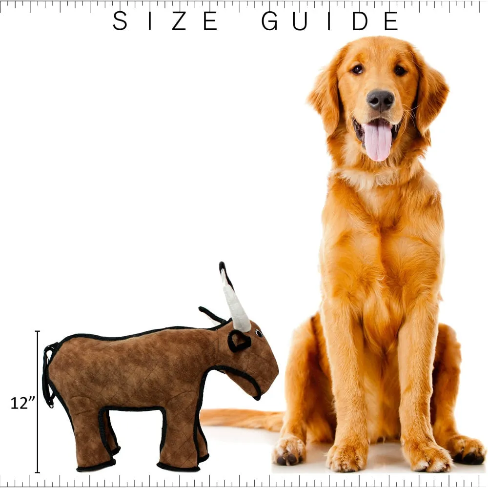 Tuffy Bevo the Bull - World's Tuffest Soft Dog Toy