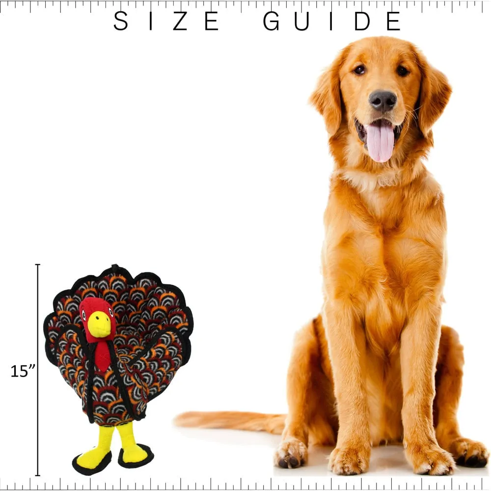 Tuffy Talulah the Turkey - World's Tuffest Soft Dog Toy