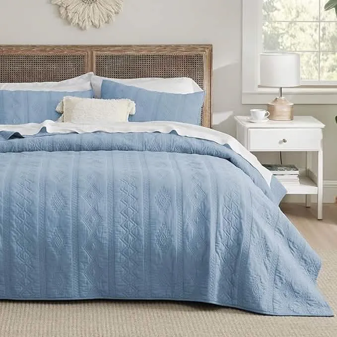 Voile Cotton Quilt Set